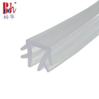 Buy cheap Transparent PVC Weather Stripping Soft Glass Clip Strips For 5mm Glass product