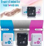 Spy mini realtime gsm gprs tracker sos button elderly cell phone reachfar rf-v18