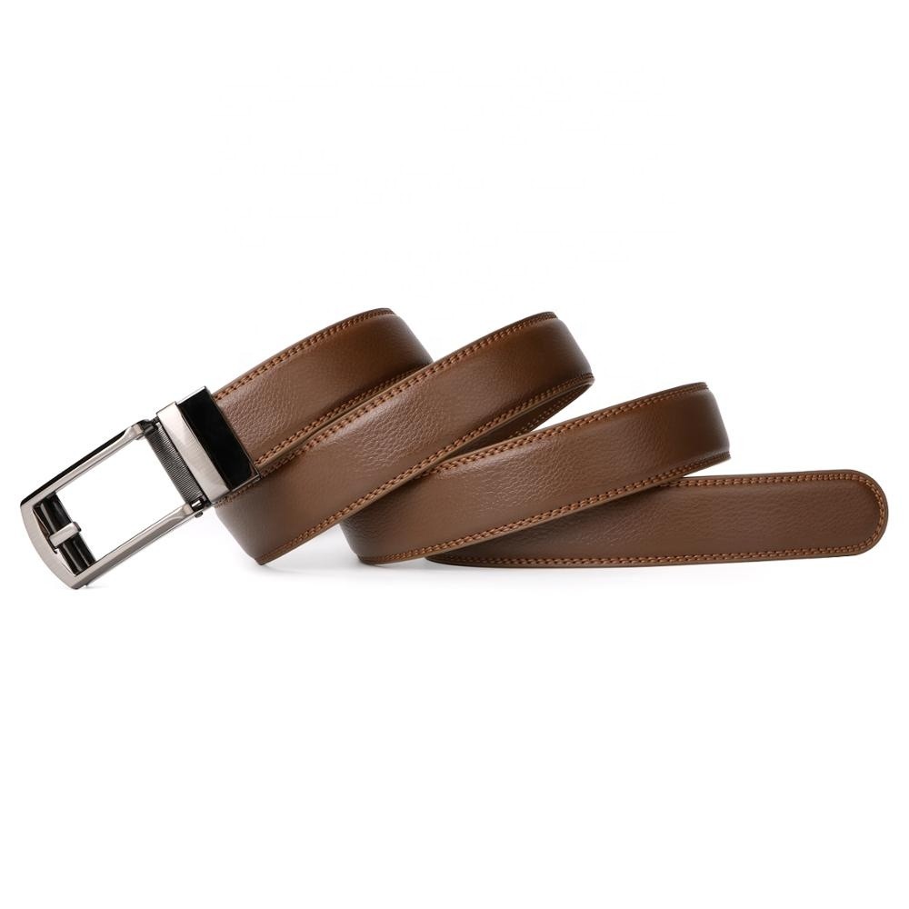 3.0cm Width Leather Men Business Belt