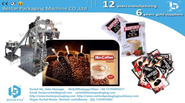 Buy cheap Instant coffee powder 3 side sealing sachet packaging machine BSTV-160F from wholesalers