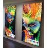 Buy cheap Full Color CYMK Wall Mounted Light Box Single Sided Square Or Rectangle Shape from wholesalers