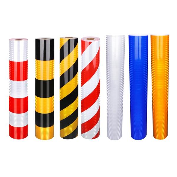 Buy cheap Acrylic Material High Intensity Grade Reflective Slant Strip Film 9300s For Vehicle Stickers from wholesalers