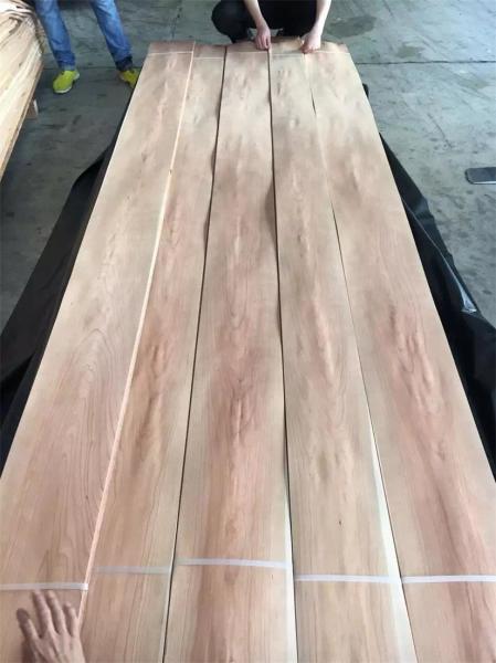 Buy cheap Sliced Natural American Cherry Wood Veneer Sheet from wholesalers