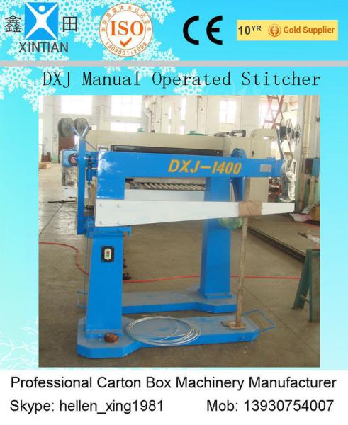Buy cheap Micro Industrial Corrugated Carton Machinery Steel Semi-Auto Stapler from wholesalers