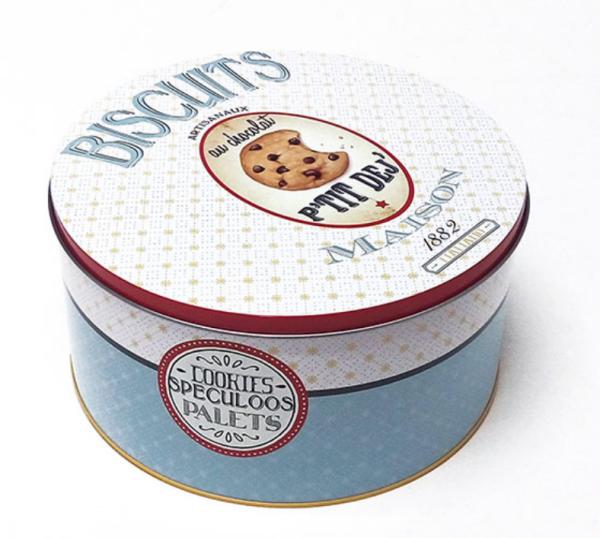 Buy cheap Custom 0.23mm Biscuit Tin Box Metal Cake Box Food Packaging from wholesalers