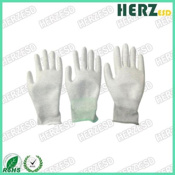 Buy cheap ESD Nylon Glove ESD Hand Gloves Surface Resistivity 1x106-8/Cm For Handling Electronic Parts from wholesalers