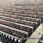 Anodized Rail Aluminum Entrance Mats Recessed 1.5MM Frame Thickness