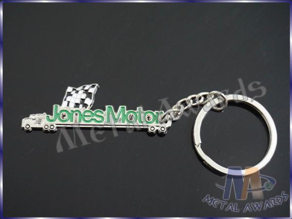 Buy cheap High End Engraved Car Shaped Keychain , Glow In The Dark Keyring Anti Rust from wholesalers