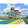 Buy cheap Theme Park Fiberglass Water Slide Customized Closed Tube Spiral FRP For Adult from wholesalers