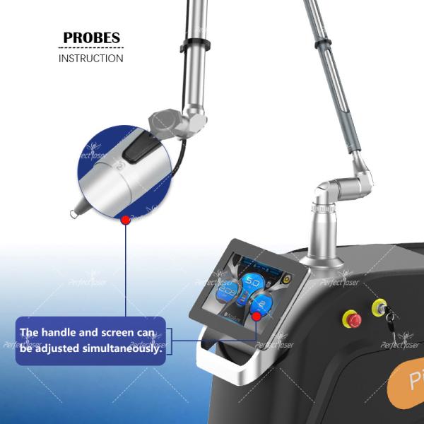 Buy cheap 4 Wavelengths Yag Picosecond Laser Tattoo Removal Machine 1Hz - 10Hz from wholesalers