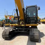 Used CAT 320D Excavator Electric Engine Weight 20Tons with Breaker Hammer Line