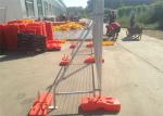 Temp Construction Fence Panels 42 microns minimum zinc thick 2.1m*3.6m with