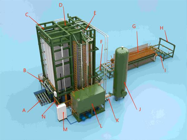 Buy cheap Single 50-Layer Hot Press Production Line As An Example Of Standard Parts And Optional Parts Description from wholesalers
