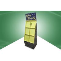 Buy cheap Stable Free Standing Display Unit , Cardboard Floor Display Racks Recyclable product