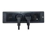 Hot sale Built-In 3EU Standard Power wireless Charging Socket 5A Rated Current