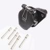 Buy cheap 5 Pin Trailer Electrical Socket Crimp Type Trailer Power Plug Waterproof from wholesalers