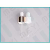 Buy cheap 13/415 Shiny Gold Aluminum White Dropper For Glass Dropper Bottles product