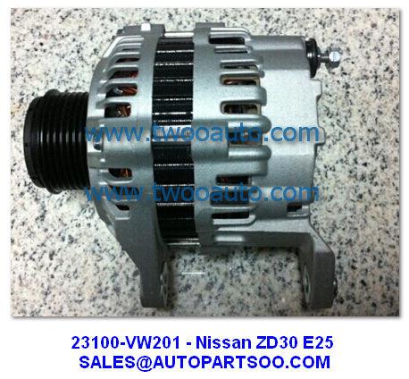 Buy cheap 23100-VW20A - New Nissan Urvan Alternator ZD30 12V 80A Alternador from wholesalers