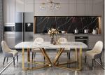 ISO9001 Luxury Marble Dining Table