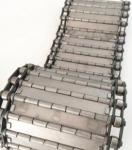 Galvanized Stainless Steel Plate Chain Conveyor Belt For Chip