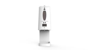 China Automatic Hand Sanitizer Dispenser Wall Mounted Simple Human Touchless Foam Soap Dispenser For Kids 1300ml Liquid on sale