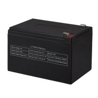 Buy cheap 12.8V 12ah AA Cell Solar Lithium Storage Battery IP65 Overcurrent Protection product