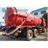 Buy cheap 18000 L HOWO Sewer Flushing Truck 336hp Vacuum Suction Sewage Truck from wholesalers