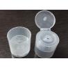 Buy cheap Translucent Flip Top Plastic Screw Caps Screw On Type Smooth Closure from wholesalers