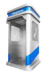 Robust Acoustic Telephone Phone , Impact Resistant Kiosk For Noisy Industry