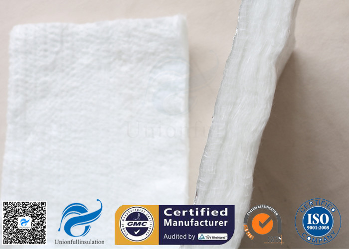 Heat Insulation 25mm E-glass Fiberglass Needle Mat For 800℃ Engineering