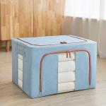 Sonsill Cotton Fabric Household Storage Containers Oxford Cloth Length 40cm