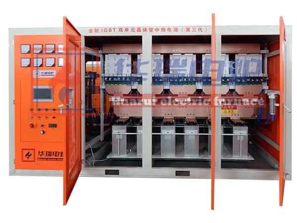 China transistor medium frequency steel melting furnace with energy saving