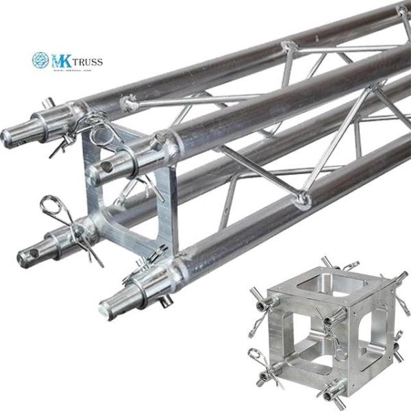 Main Tube 20*2mm Church Equipment Aluminum Display Booth Event Mobile Stage