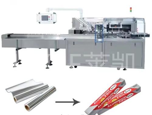 Buy cheap 1500kg Automatic Cartoning Machine For Small Foil Roll Packing 30-60 Boxes/min from wholesalers