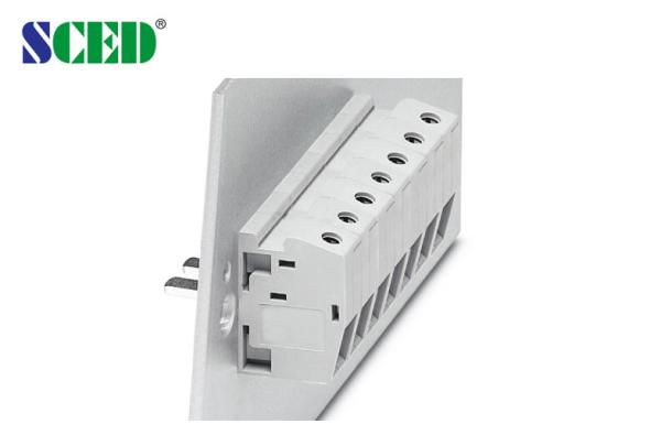 Buy cheap 65A Through Panel Terminal Blocks For Electric Lighting Pitch 10.1mm UL CE from wholesalers
