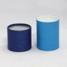Buy cheap Fashional Blue Paper Composite Cans with Transparent PVC Window and White Sifter for Talcum Powder from wholesalers