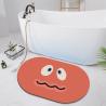Buy cheap Oval Expression Bathroom Waterproof Carpet Indoor Entrance Mat 40*60cm 45*70cm from wholesalers