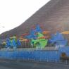 Buy cheap Large Stainless Steel Fish Sculpture With blue Painted Surface For Outdoor Decoration from wholesalers