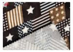 Faux Fur Print Spandex Velvet Fabric For Blanket 95%Polyester