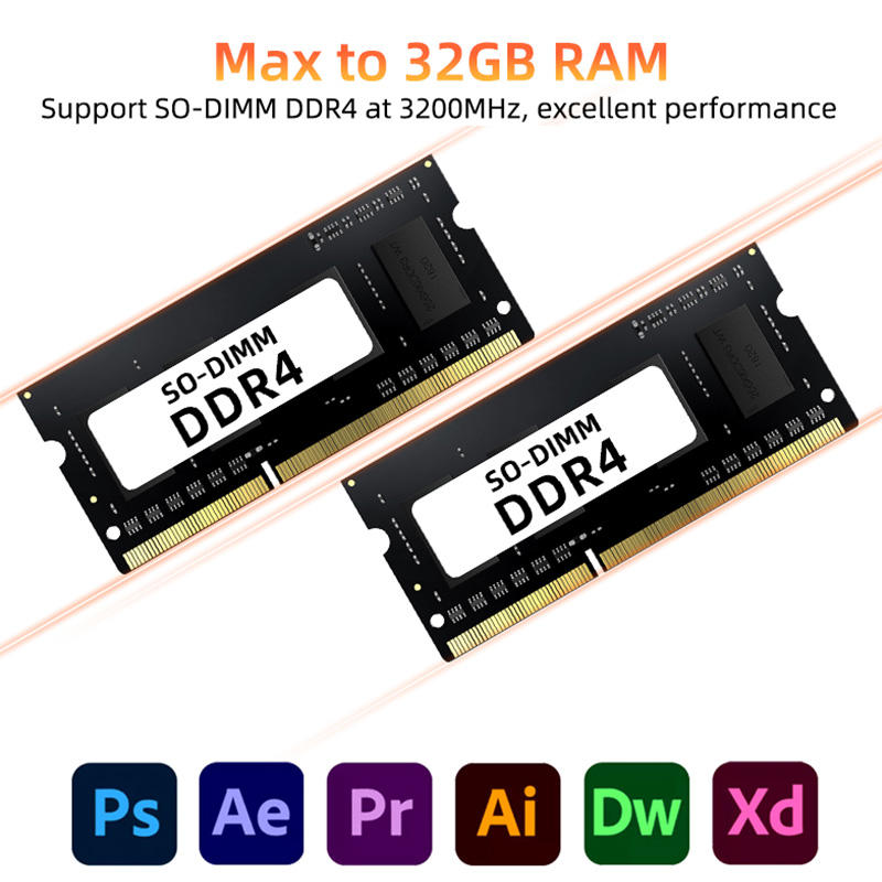 1- Mini PC AMD Ryzen 7 4700U 8 Cores Barebone Desktop Computer DDR4 NVMe WiFi6 BT5.2 4K HD HTPC Gaming Mini Computer