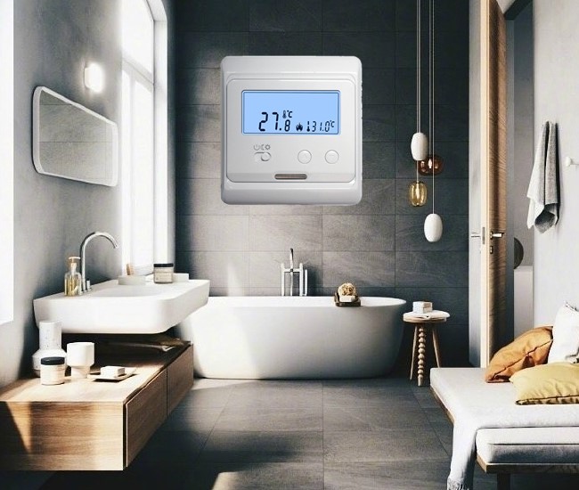 Smart Household 16 A Heating Room Thermostat With Omron Relay Easy To Operate