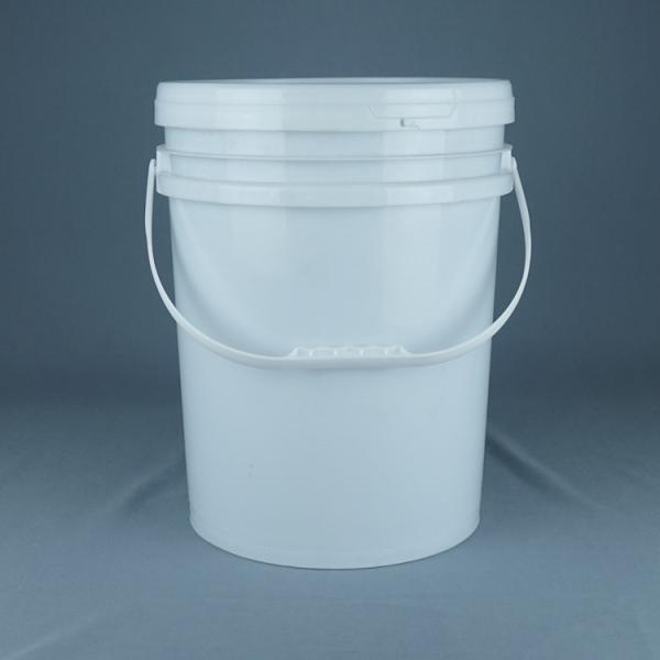 Buy cheap Long Lasting IML Printing Molded Round Plastic Bucket With Heat Transfer from wholesalers