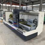Heavy Duty Cnc Lathe Machine Fanuc Controller Flat Bed