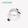 Buy cheap Commercial Adjustable Anti-Glare GU10 Recessed Spotlight Downlight Frame from wholesalers