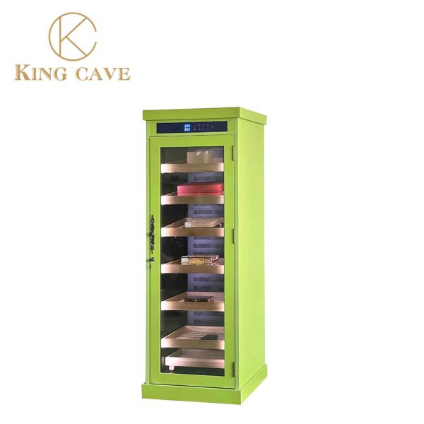 Buy cheap Vertical Freestanding Lockable Humidors Cabinet Electric Cigar Cooler from wholesalers
