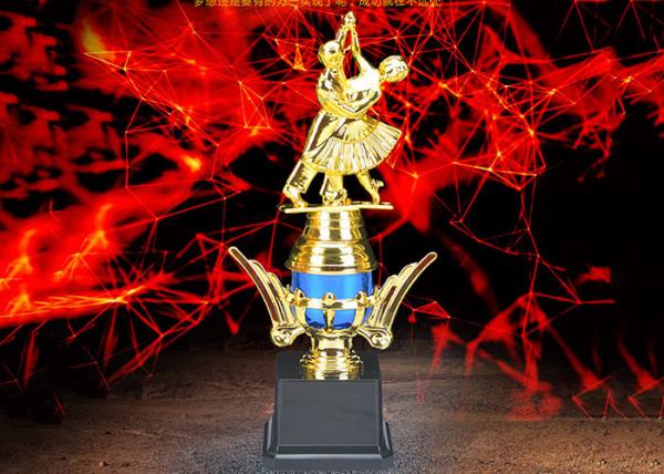 Buy cheap Gold Plated Plastic Trophy Cup For Olympic Games Dancing Winners from wholesalers