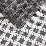 Warp Knitting Polyester Reinforced Fiberglass Geogrid Nonwoven For Concrete Road