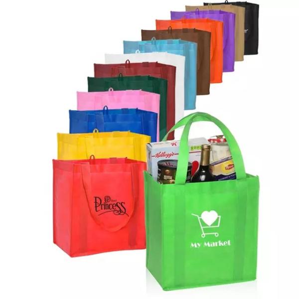 Buy cheap Promotional Printing Non Woven 80GSM Reusable Shopping Bag from wholesalers