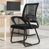 Buy cheap Height Adjustable and Swivel Office Furniture Fixed Armrest Conference Chair for PC from wholesalers