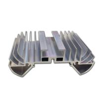 Buy cheap Versatile Aluminum Extrusion Heat Sink Aesthetic Customized Silver Heat Sink product